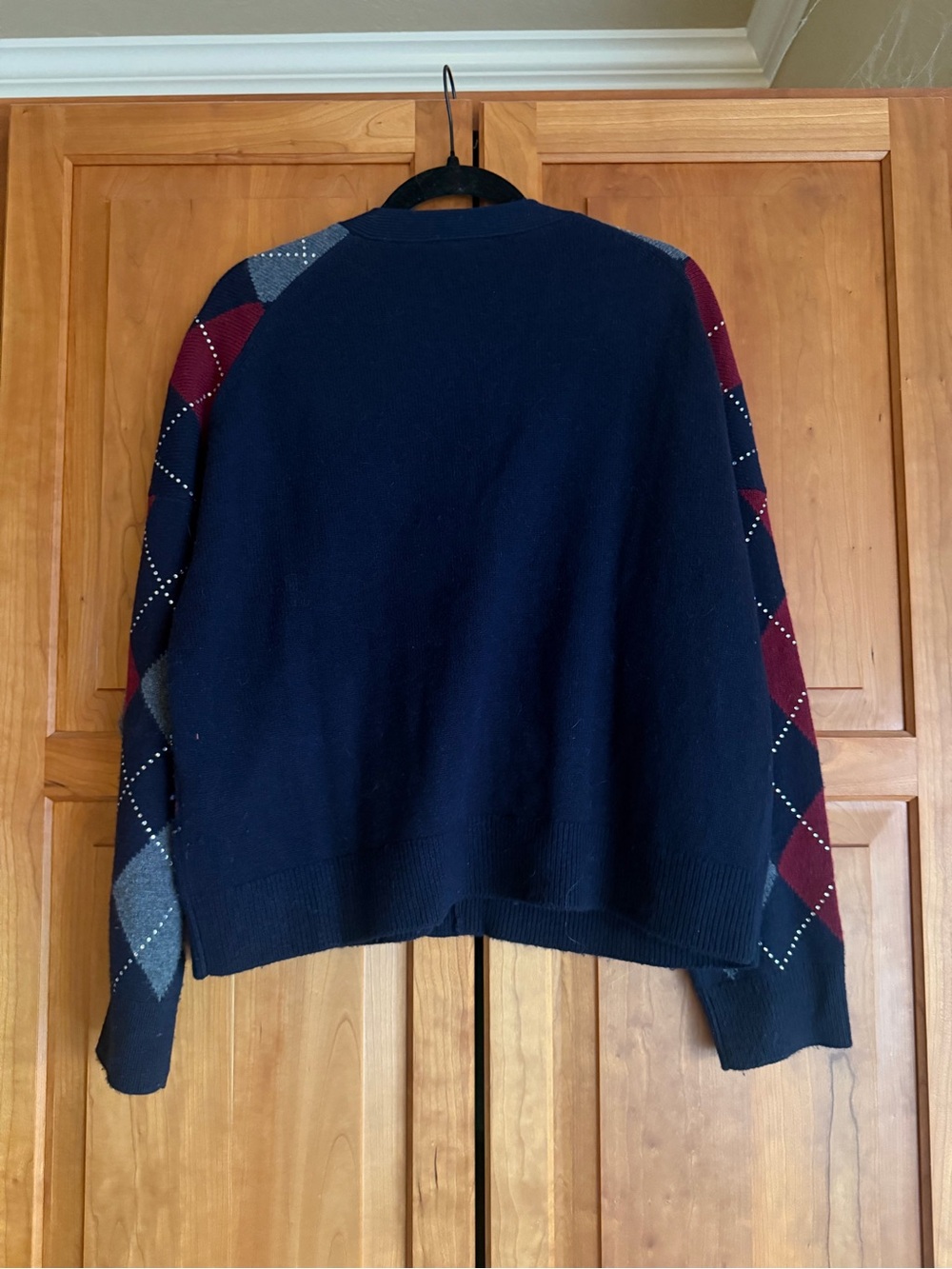 Maje Wool Rhinestone Cardigan - Picture 6 of 8